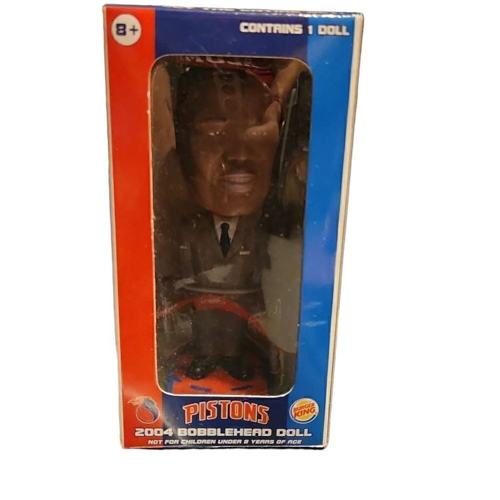 2004 Bobblehead Doll Joe Dumars Burger King Figure
